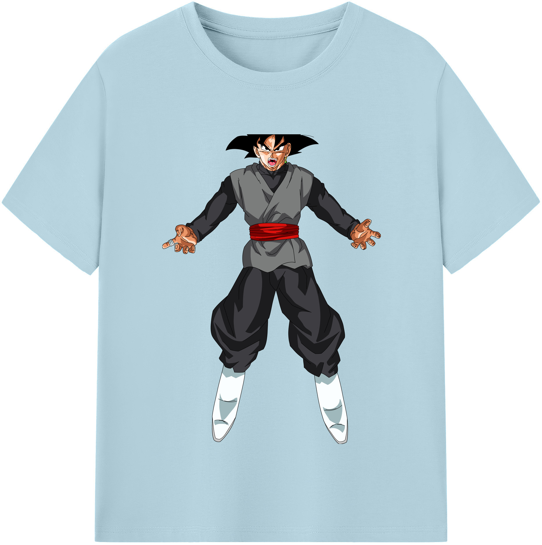 （画像用） ドラゴンボール ベジータ四世（Bejīta Yonsei）DRAGON BALL Vegeta IV 綿100％半袖Tシャツ（フロントプリント）
